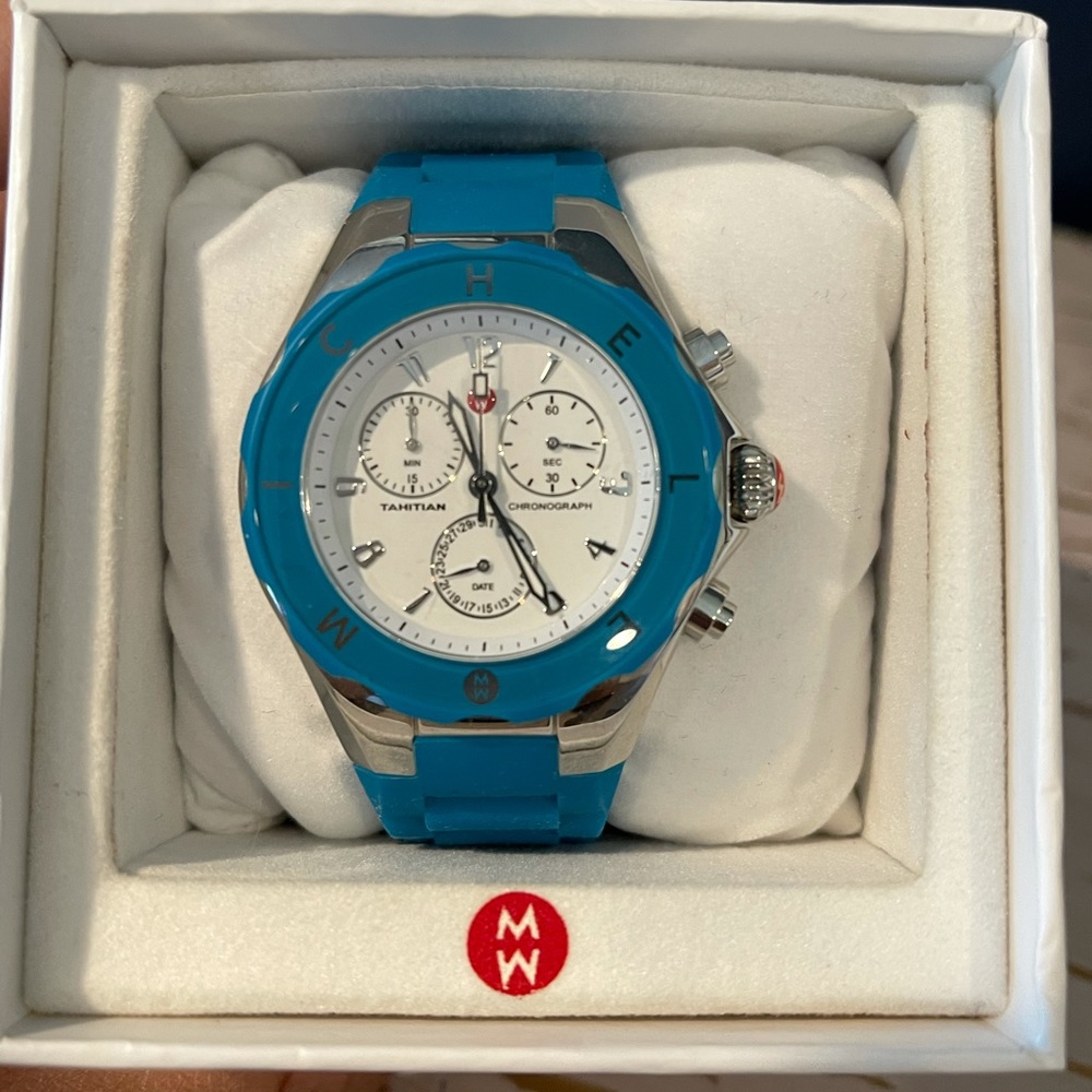 Michele jelly band watch